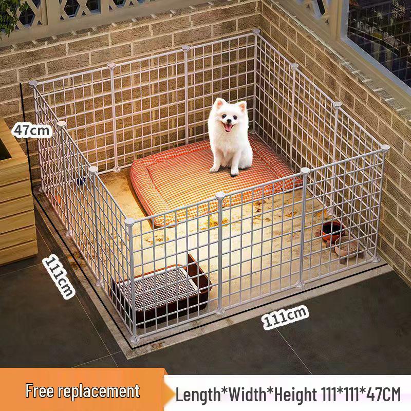 Indoor Small Dog Gate for Bichon, Corgi, Chihuahua Fence Style Cage