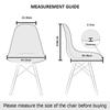 Velvet Fabric Shell Chair Cover Stretch Dining Seat Covers Slipcover Furniture Protector Hotel Home Office Living Room Removable