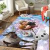 1Pc Frozen Friends Adventure Rug, Office Carpet Indoor Outdoor Doormat, Non-Slip, Comfortable, Living, Christmas Halloween, Xmas Gift Ey117