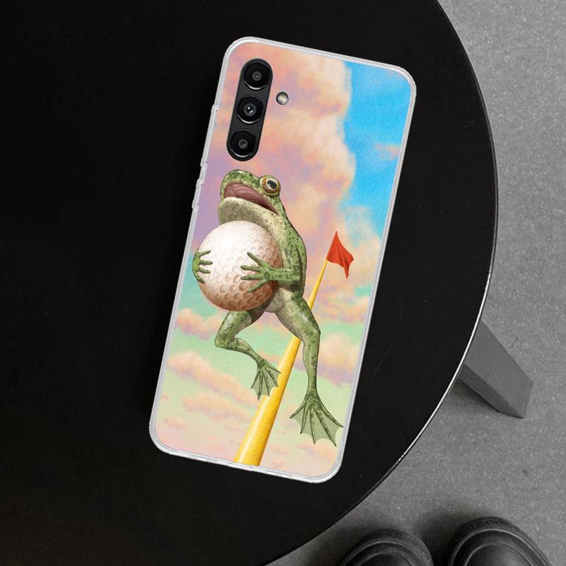 Modern Golf Sports Phone Case Cover for Samsung Galaxy A17 A16 A26 A36 A56 A57 A37 A15 A25 A35 A55 A14 A24 A34 A54 A13 A23 A33 A