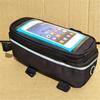 Front Beam Waterproof Touchscreen Phone Bag | Hard Shell Mountain Bike Saddle Bag