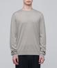 MUSINSA STANDARD Merino Wool Blend High Gauge Crew Neck Knit [Mushroom]