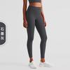 High-Waisted Seamless Yoga Leggings Women Ultra-Soft Stretch Fitness Pants 9/10 Length Breathable Nylon Spandex