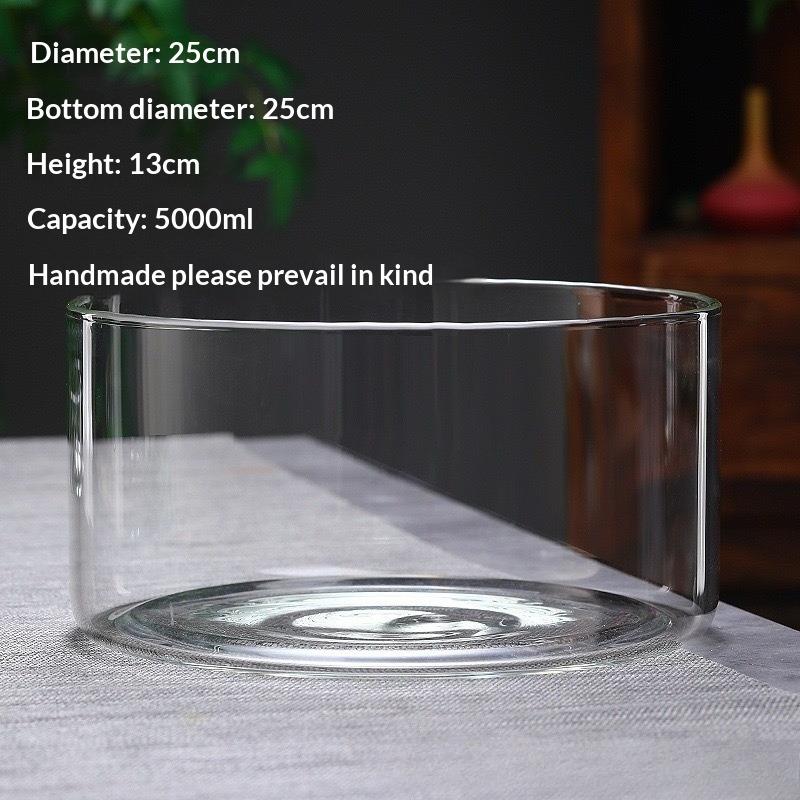 Micro Landscape Glass Bottles with Cover Fresh Green Succulent Moss Bottle Glass Vase Glass Terrarium Bonsai Home Desktop Decor