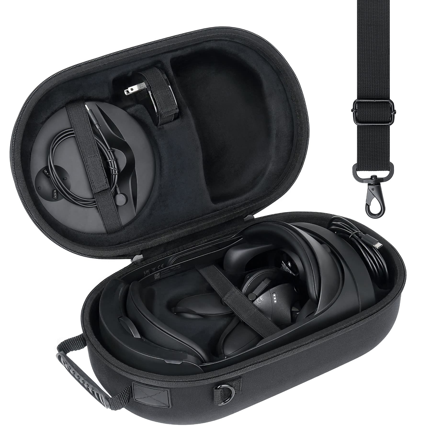 

co2CREA Storage Case: Compatible with Meta Quest 3 and Meta Oculus Quest Pro VR Headsets, Protective and Portable (Case Only)