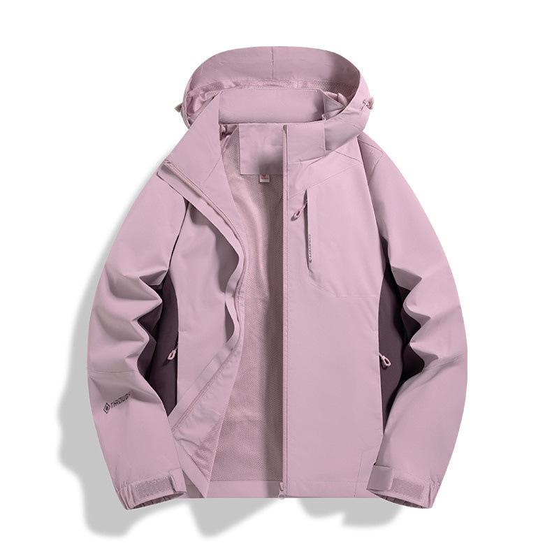 Spring and Autumn Jackets Men's and Women's Windproof and Waterproof Outdoor Mountaineering Jackets