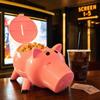 Popcorn Bucket Container with Lid Designed as Animal Shape Durable Plastic Material Suitable for Snacks Storage and Serving at Home or Events