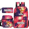 Anime Fairy Tail Backpack Shoulder Bags Pencil Case 3pcs/set Boys Girls Casual Schoolbag Men Travel Knapsack Back To School Gift