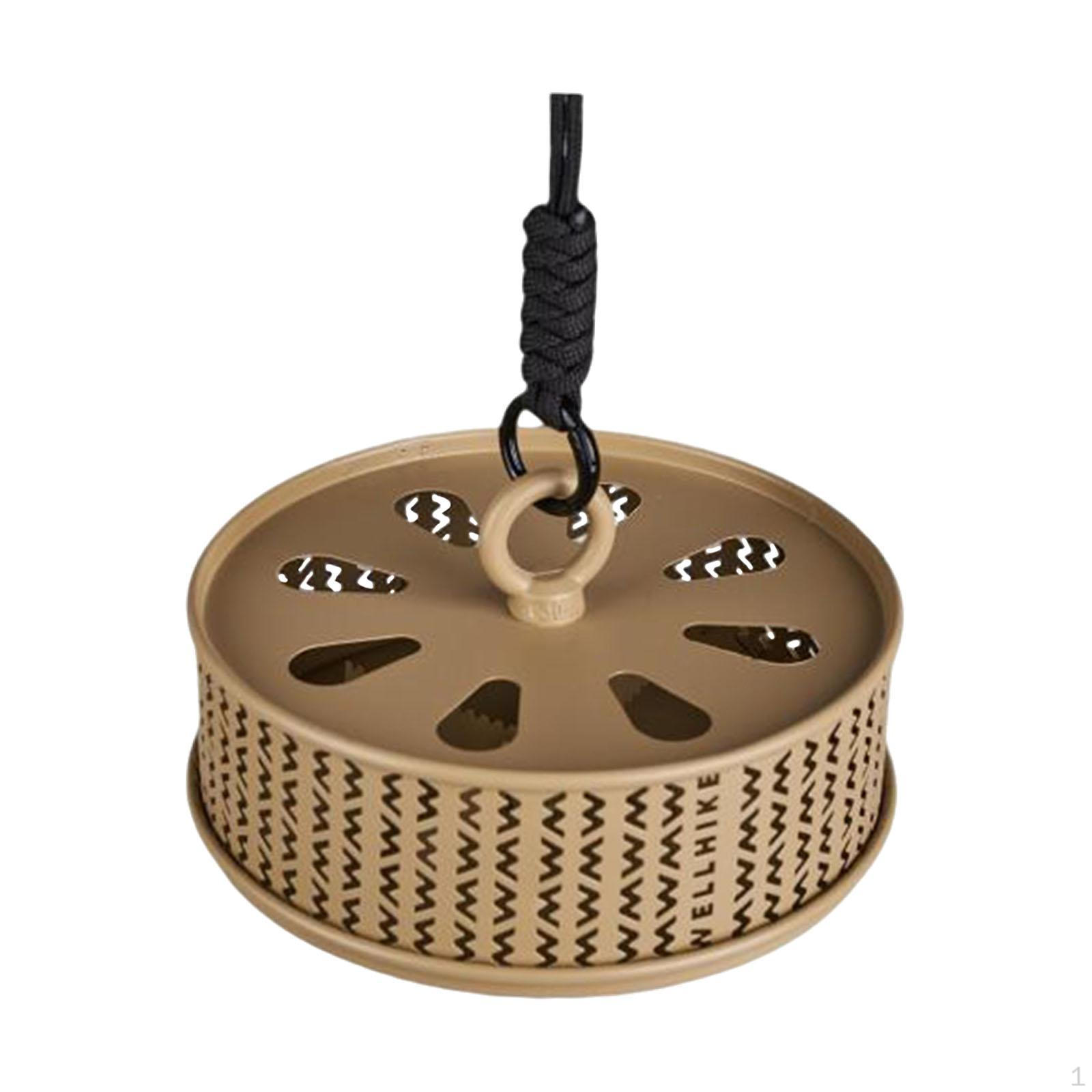 

Держатель для катушки, курильница, элегантная ветрозащитная многофункциональная подставка для отпугивателя, ящик для хранения хаки