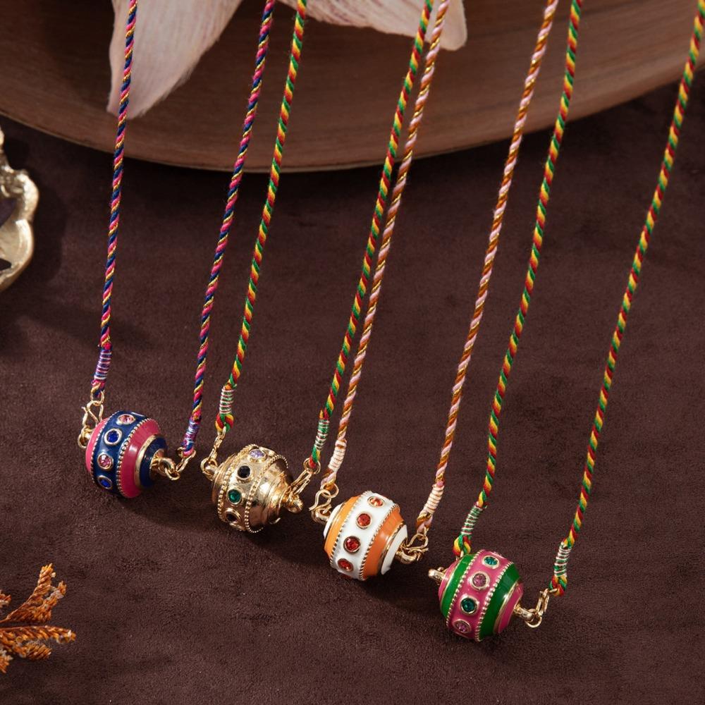 Ethnic Style Women's Collarbone Chain Neck Jewelry Bohemian Multicolor Necklace  Summer