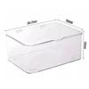 Acrylic Sundries Storage Basket Transparent Desk Organizer New Phone Case Organizer