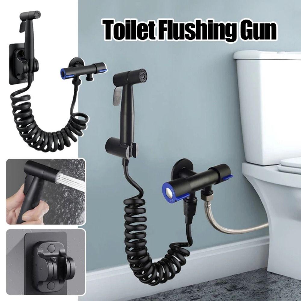 High Pressure Toilet Sprayer Heads Flexible Hose Women Washer Sprinklers  Toilet
