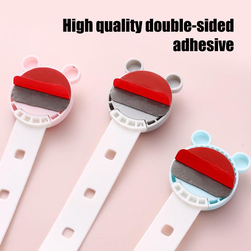Adjustable Multifunctional Anti Pinch Drawer Lock With Cartoon Lock Buckle