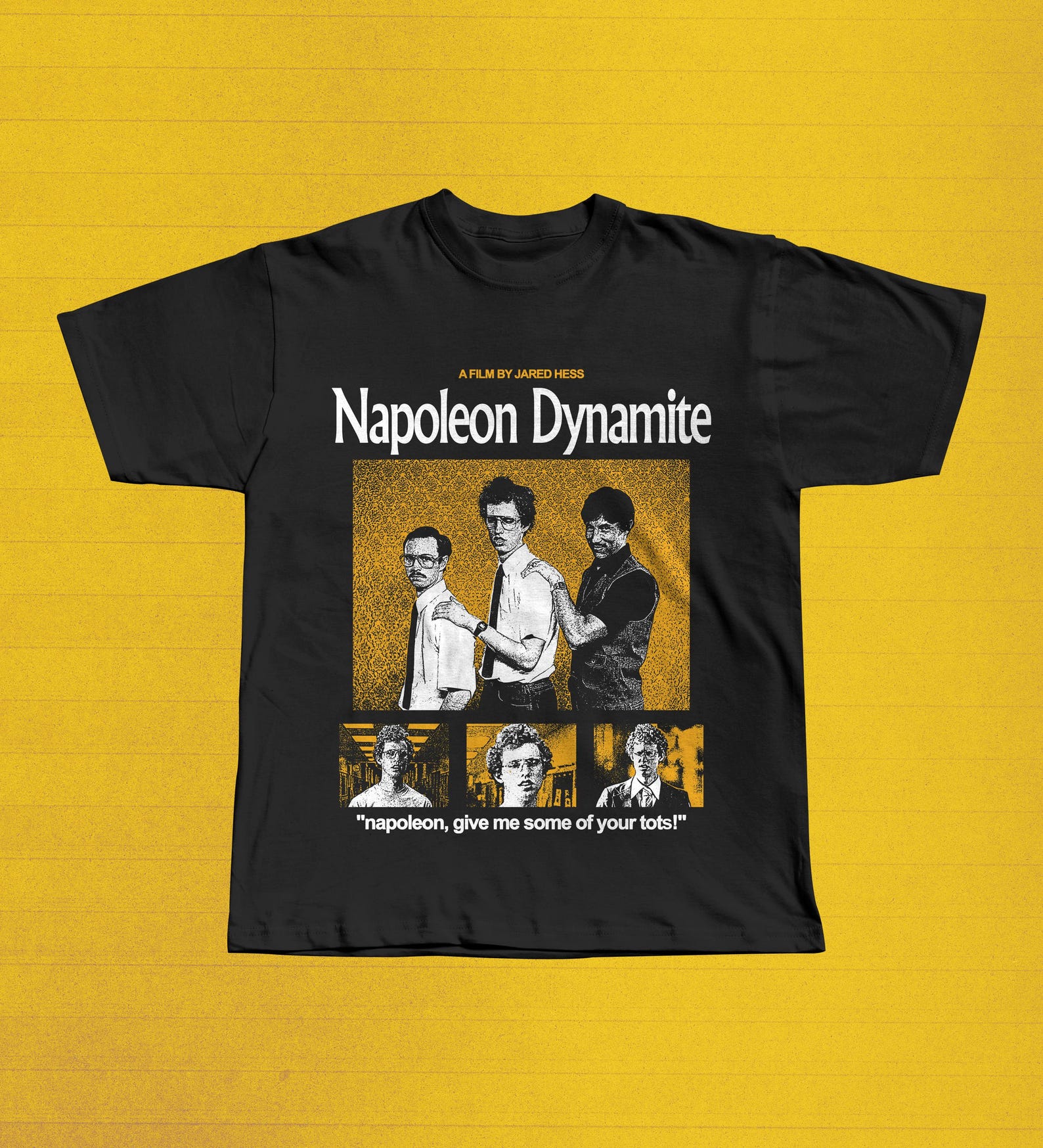 Napoleon Dynamite 2004 Cult Comedy Film T-Shirt, Awkward Humor Nostalgia Tee S