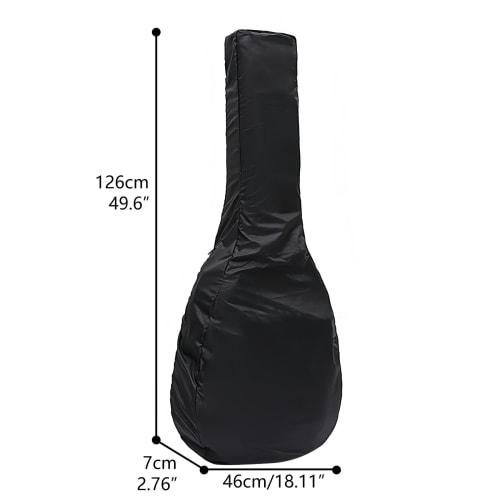 Musiin Acoustic Guitar Bag Rain Cover - Waterproof Protection, Lightweight and Foldable Design