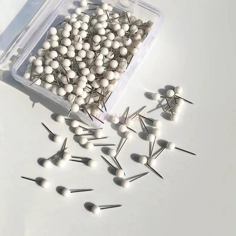 

200pcs Creative Pin White Pin Pearl Pin Map Pin Fixed Small Fishing Pin Main Axis Fixed Pin China Mainland