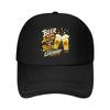 Funny Spanish Beer Cheers Graphic  Mesh Baseball Cap Hip Hop