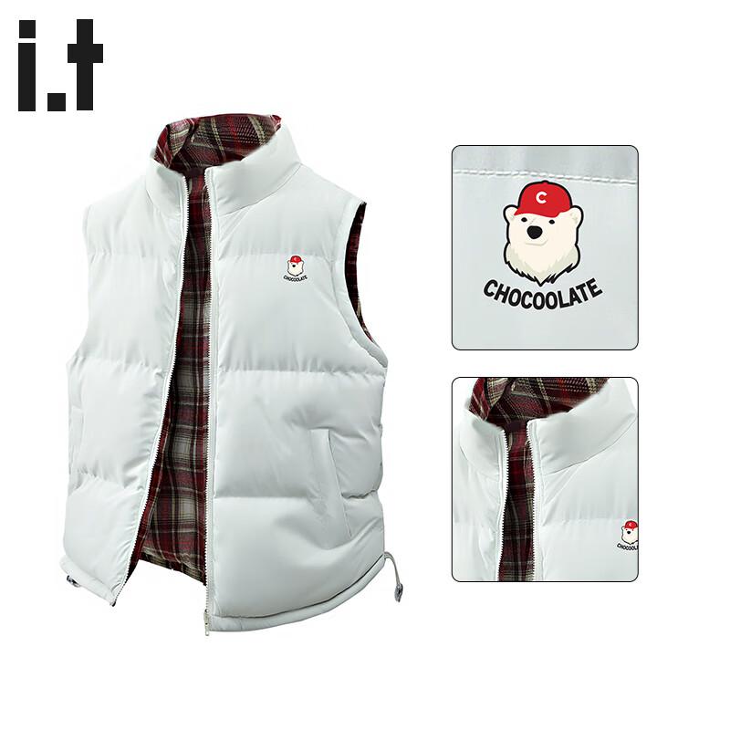 

:CHOCOOLATE Men s Reversible Padded Vest M