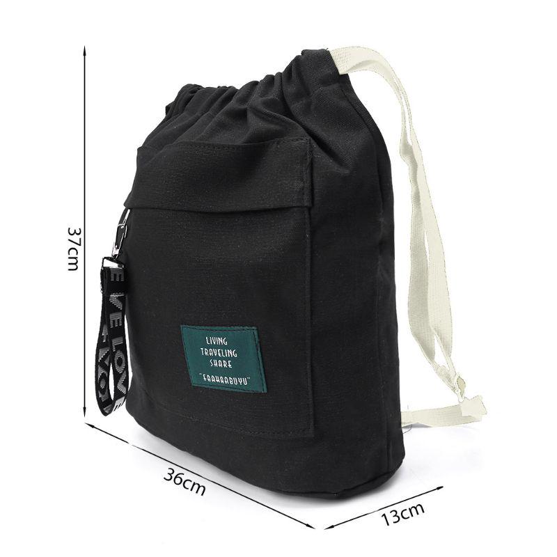 cinch sack style bag