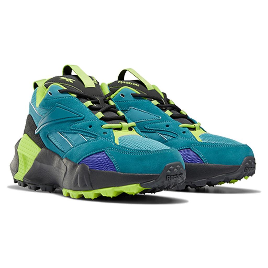 Reebok Aztrek Running Shoes Women's Low top Black/Green/Blue EG8907
