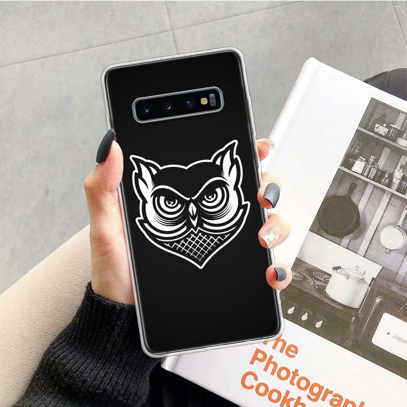 Animal Owl Phone Case For Samsung Galaxy S26 Ultra S23 S24 S25 Edge S20 FE S21 S22 Plus Soft Print Shell Cover Fundas Galaxy S23