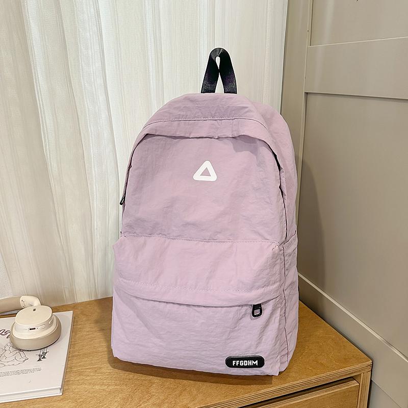 Junior High School Students Lightweight Schoolbag Women's Large Capacity Backpack