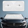 Car Windshield Sunshade Auto Interior Anti-sunburn Cloth Accessories For 307 308 3008 207 208 4008 408 508 2008 5008 301