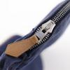 HERMES Bolide pouch 25 Pouch Navy blue Cotton canvas unisex Used