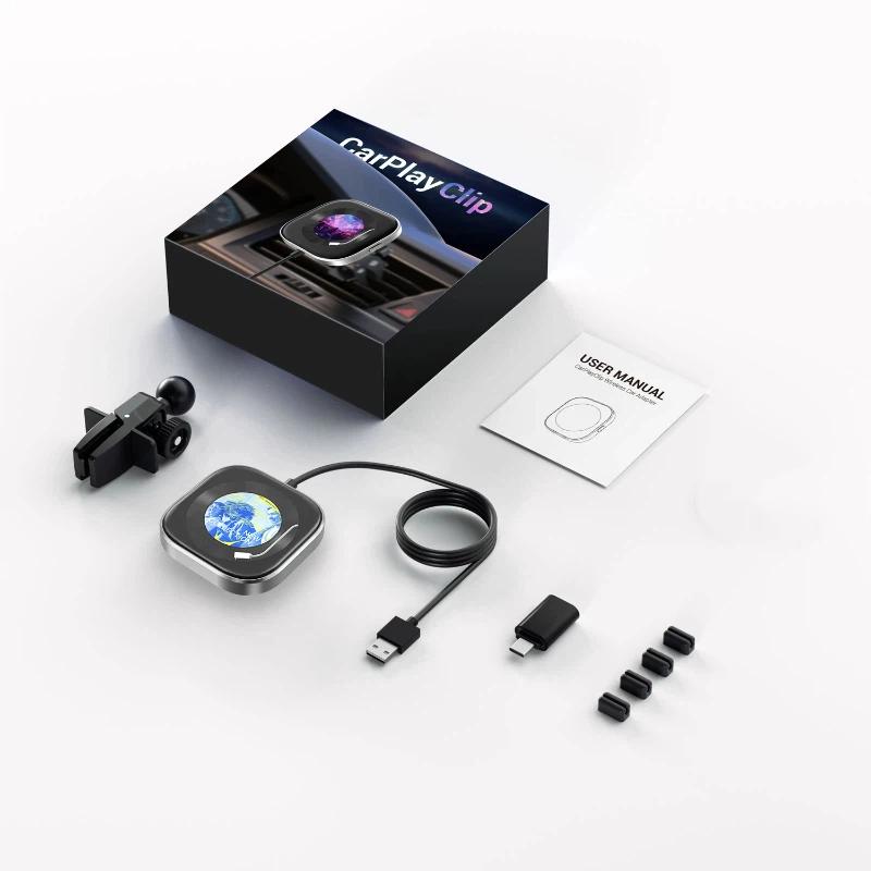 

Wired to Wireless CarPlay Box with Car-to-Car Connectivity and Aromatherapy Function Standard Version