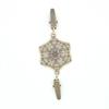 Cardigan Brooches Sweater Shawl Clips Pearl Spider Charm Brooch Pins Clip Collar Duck-mouth Jewelry Brooches DIY