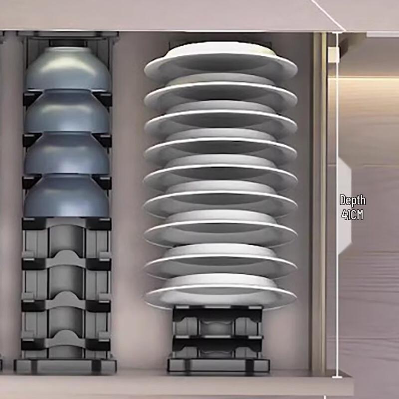 Lan Tuan Nordic Foldable Aluminum Bowl & Dish Drying Rack