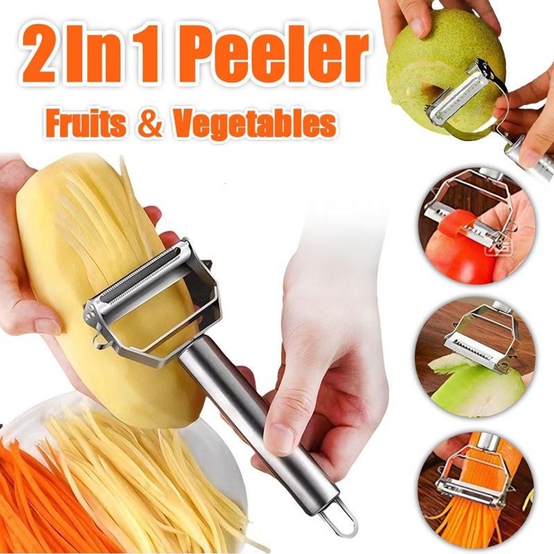 High Quality Stainless Steel Potato Cucumber Carrot Grater Julienne Peeler Vegetables Fruit Peeler Vegetable Slicer,Cooking Tools,for The Kitchen