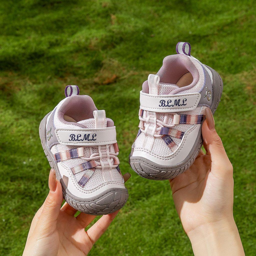 

Baby Boys Girls Spring Casual Sneakers With Non Slip Sole For Toddler Walkers 17 фіолетовий
