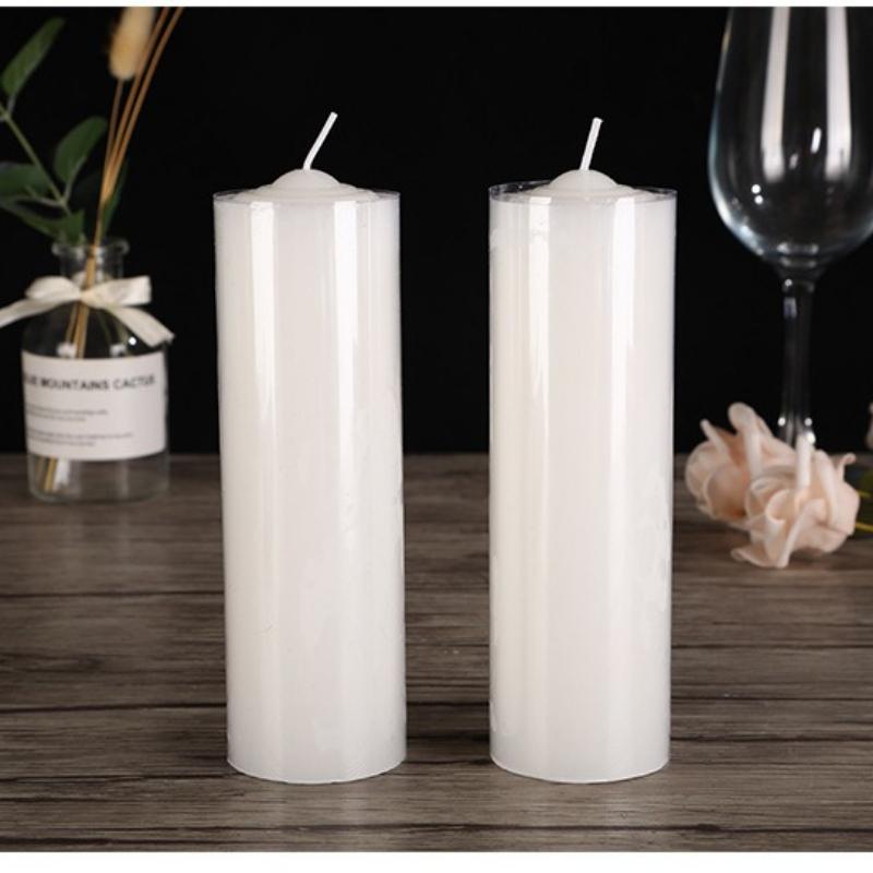Large Extra-Thick Candle for Home Emergency Lighting During Power Outages Smokeless, Odorless, Long-Burning, Extra-Thick Candle