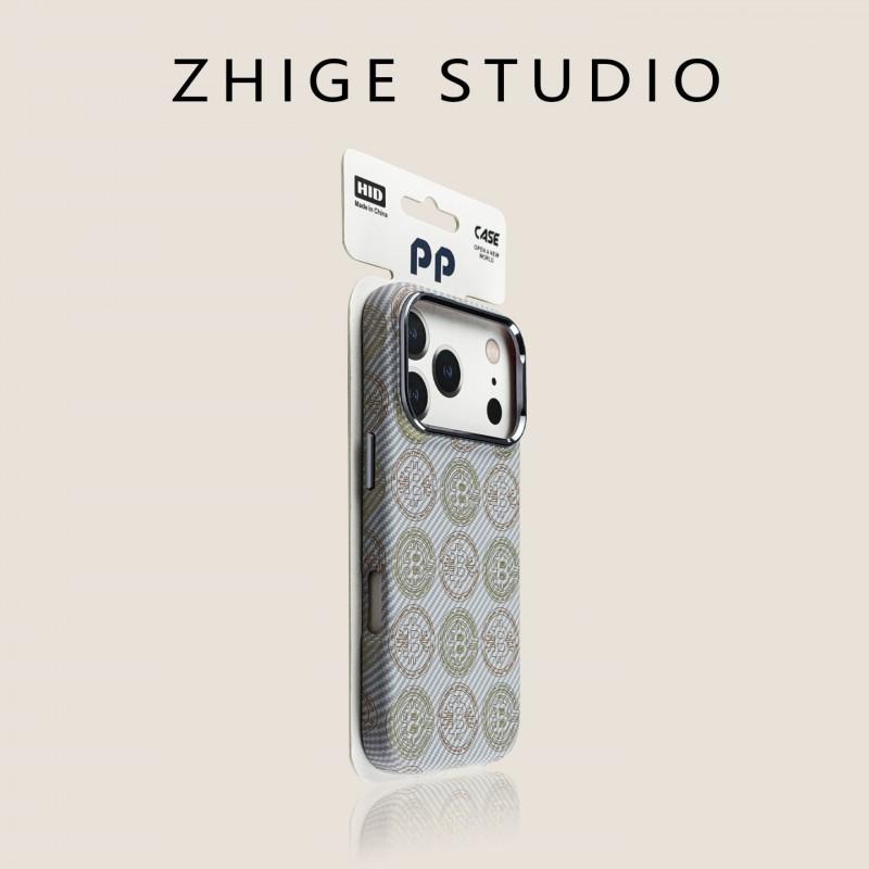 Magnetic Bitcoin Design Phone Case IPhone 17 Pro Max 16 15 Shockproof PC Cover With Scratch Resistance iPhone 17