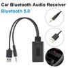 Universal Car 5.0 Bluetooth Audio Receiver USB 3.5Mm Wireless Bluetooth Music Player Audio Cable Adapter For Any Vehicle