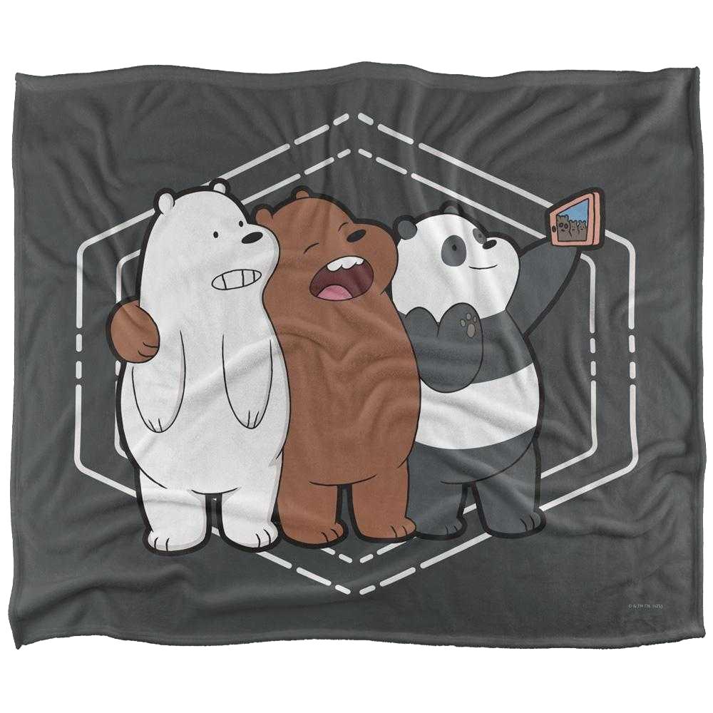 We Bare Bears Silky Selfie Supersoft Blanket