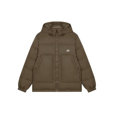 Down Jackets Men's Brown Hooded Moderate Other AMJ33328-DHE