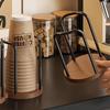 Disposable Cup Holder Multi-Function Durable 1Pcs Coffee Cup Organizer Desktop Teacup Rack for Student Dormitory Use