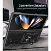 Armor Shockproof Case for Samsung Galaxy Z Fold 6 5 4 3 5G Cover with Ring Magnetic Holder Metal Stand Foldbale