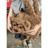 Cute Cartoon Plush Bag Women's Autumn and Winter New Bear Doll Bag Large Capacity Backpack Fluff Bag