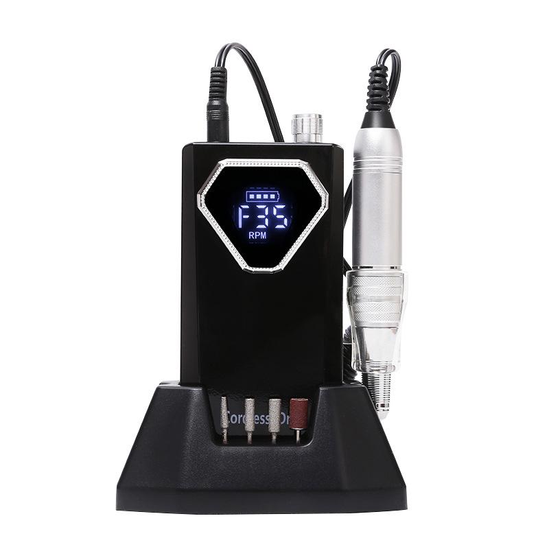 

Electric Nail File & Polishing Machine with Charging & Storage, 0-35000 RPM синий