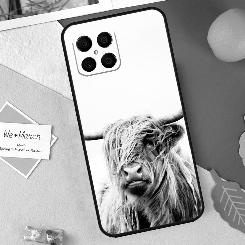 Highland Cows Case For Honor 200 Lite 50 70 90 X9b X9a X8b X8a X8 X9 X9c Honor Magic 7 Pro 5 6 Lite Cover