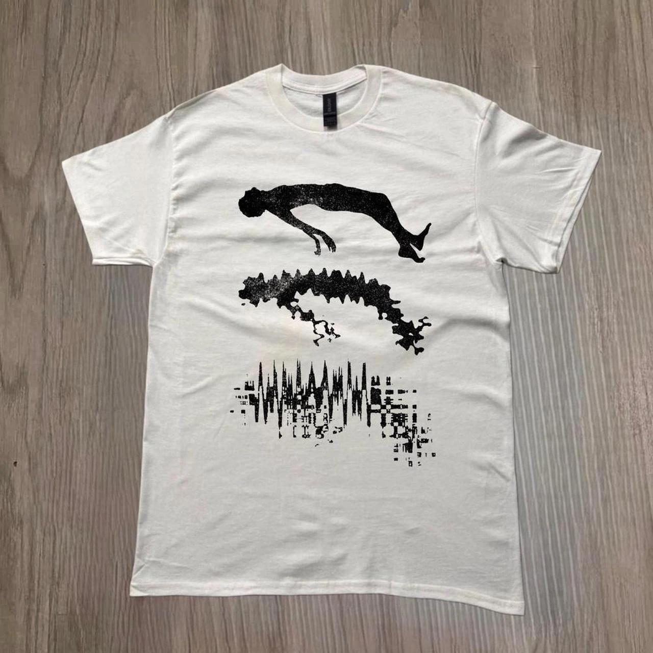 Levitating white graphic tee M