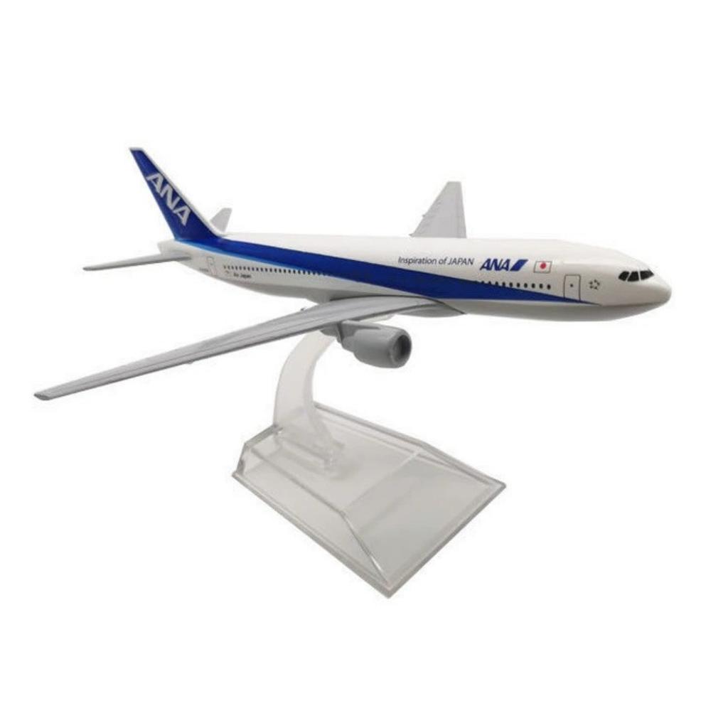 Scala 1/400 Giappone ANA Airways B777 16cm Metallo 777 Airways Modello di Aereo Giocattoli Modello di Aereo Decorazione per Appassionati di Aviazione