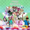 Cartoon DAndy World Backdrop Kids Birthday Decorations Party Supplies Baby Shower Banner Photo Shoot Props Boy Girls Favor Gifts