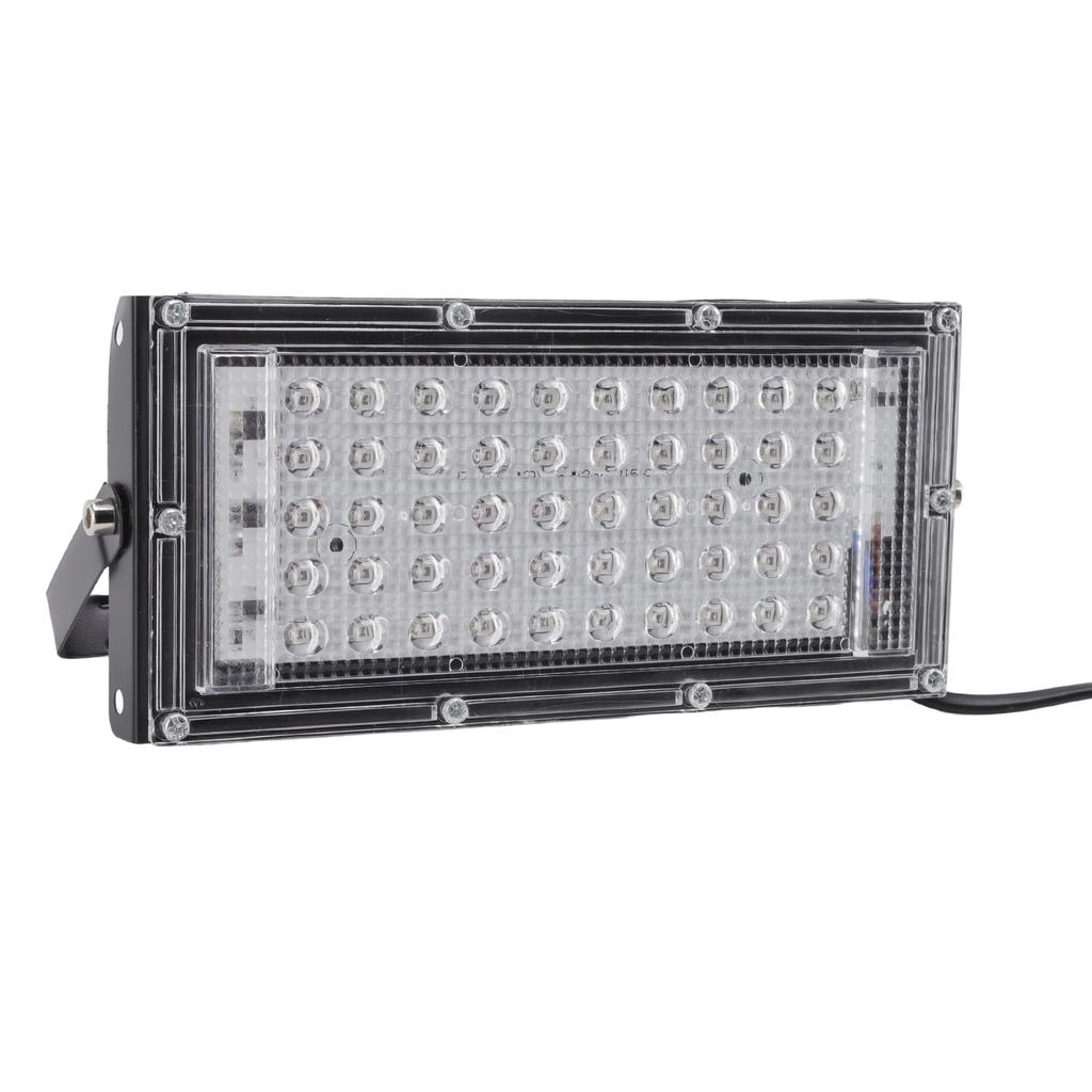 UV Flood Light 50W LED Aluminum Fluorescent Stage Lamp For Halloween Party 220 V