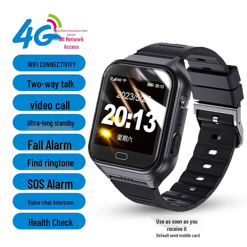 MR MOOSE Yingtu 4G Smart GPS Senior Watch