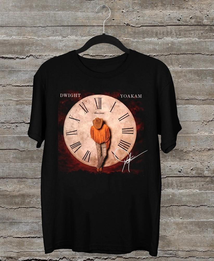 Dwight Yoakam This Time Album Collection All Size Tee Unisex T-Shirt S