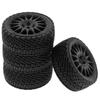 4pcs carro de corrida com controle remoto 68 * 45 * 27mm pneus em substituição de pneu de estrada para Tamiya TT01 TT02 XV01